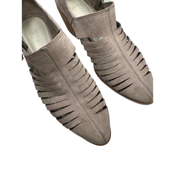 1 State Arnet tan suede leather bootie 10 - Picture 2 of 10